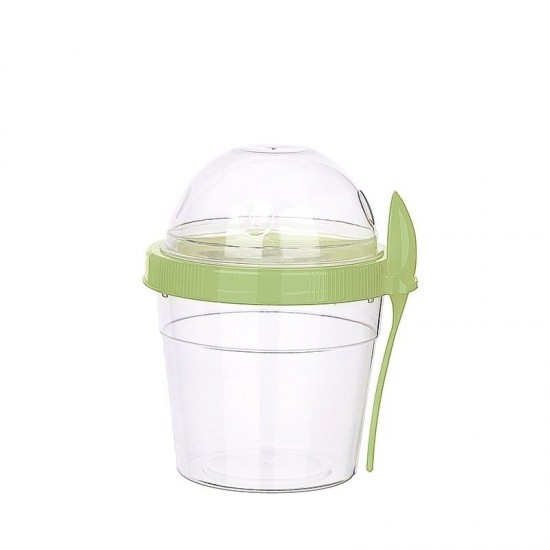 Titiz Take and Go Yogurt Muesli Container 500 ML + Spoon