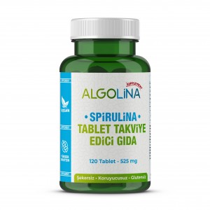 Algolina Spirulina Tablet 525 Mg -120 Tablet